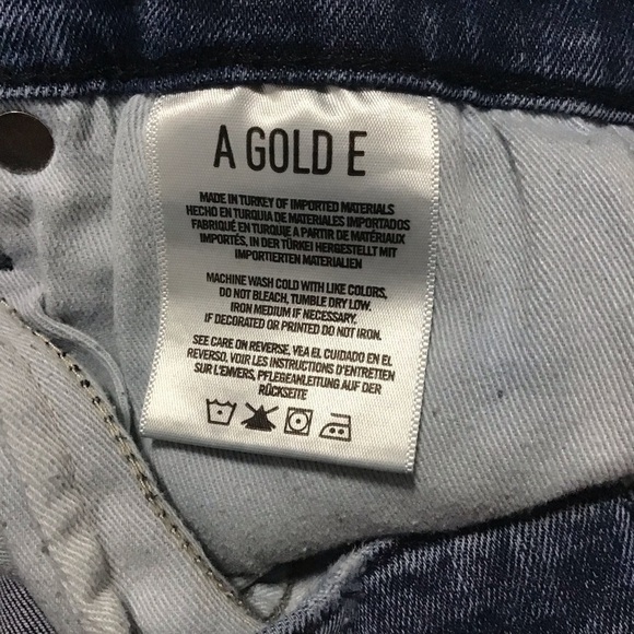 AGOLDE Sophie Distressed High Rise Crop Skinny Jeans Size 31. - Picture 10 of 11